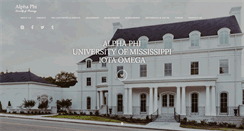 Desktop Screenshot of olemissalphaphi.com